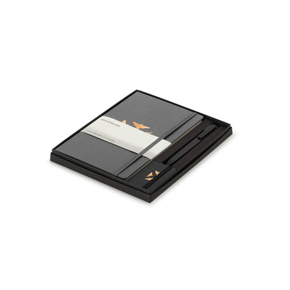 Moleskine - Large Notebook, GO Pen, and Mini Notebook Charm Gift Set