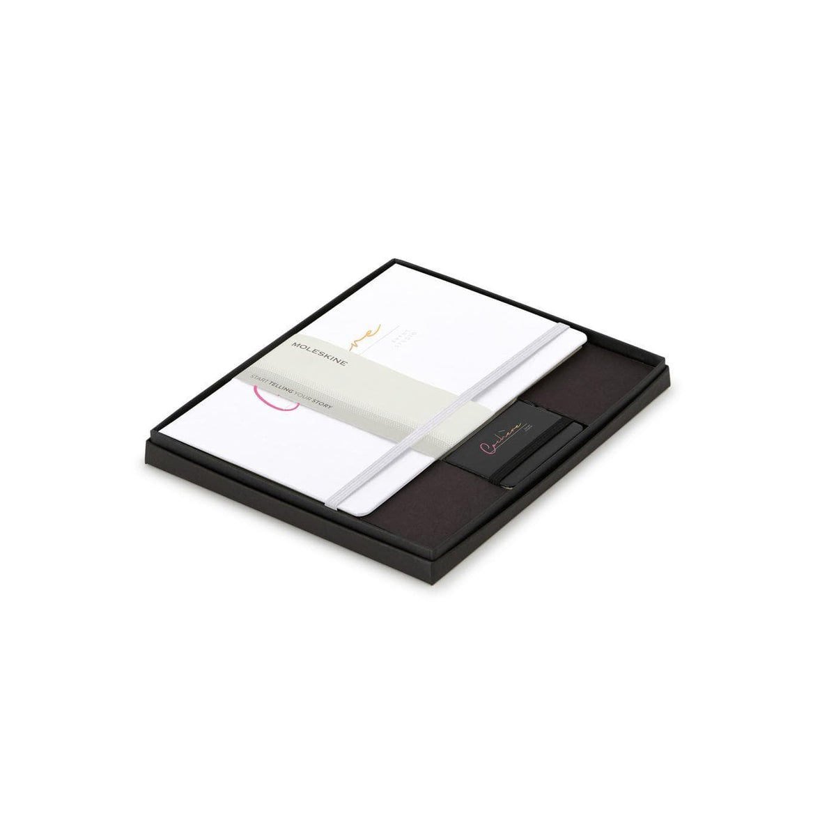 Moleskine - Large Notebook and Mini Notebook Charm Gift Set