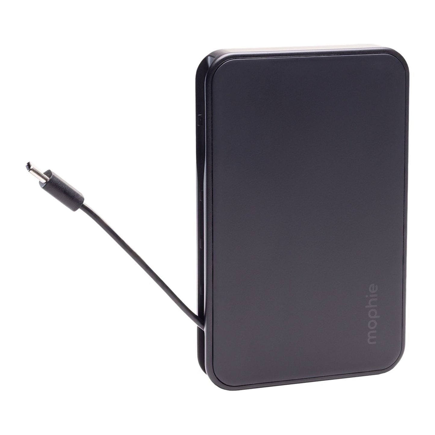 mophie Electronics One Size / Black mophie - 5,000 mAh Powerstation Plus Mini w/ Integrated USB-C Cable