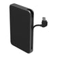 mophie Electronics One Size / Black mophie - Powerstation Mini 5k Power Bank with Integrated Cable