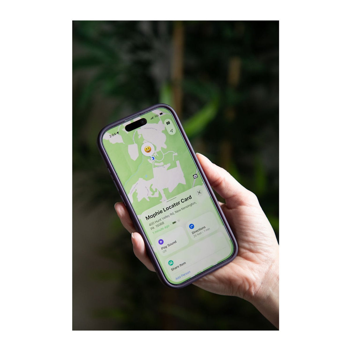 mophie - Rechargeable Locator Card