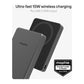 mophie - Slim 10,000 mAh Qi2 Wireless Power Bank