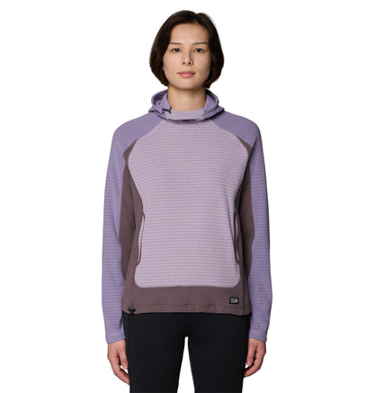 Mountain Hardwear Fleece XS / Atmospheric/Violet Stone/Purple Sage Mountain Hardwear - Women's Summit Grid™ Hoody