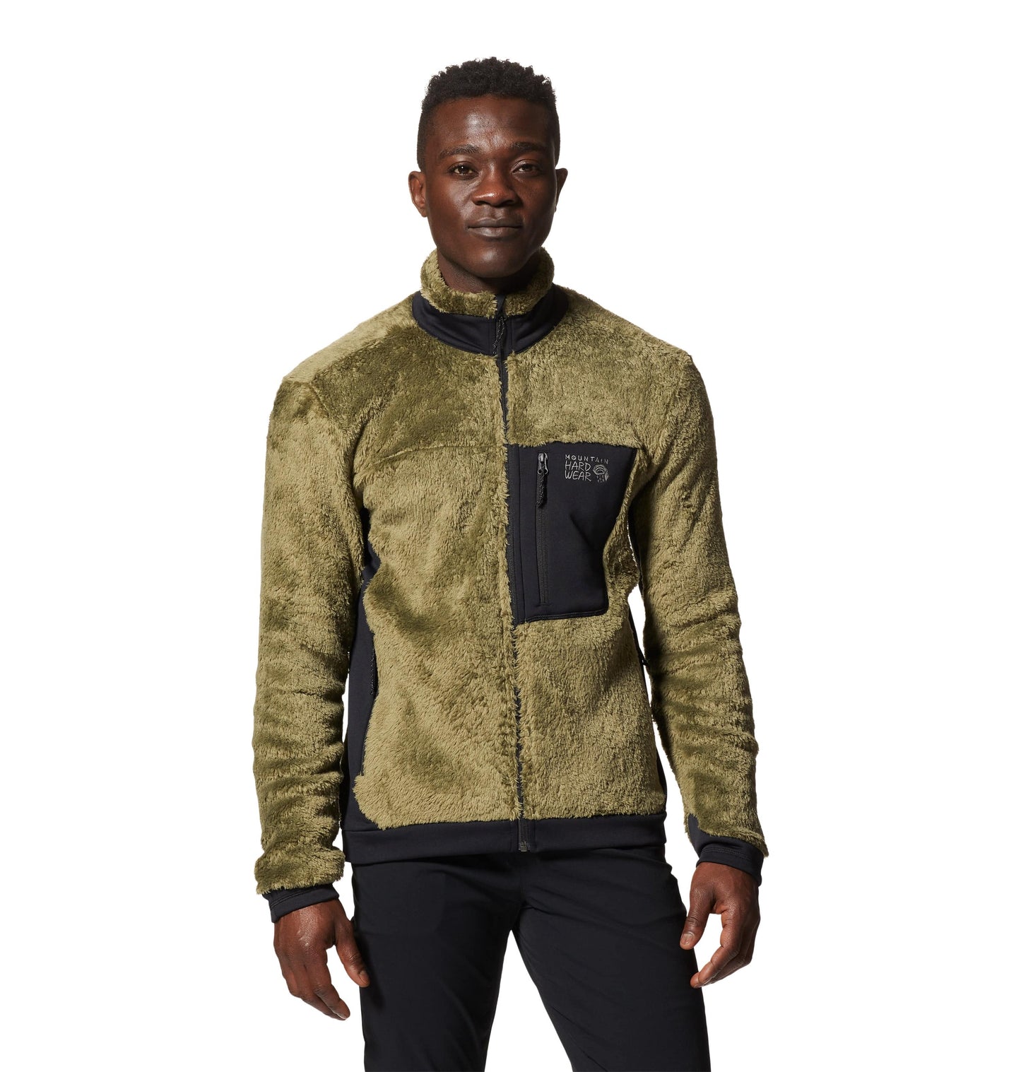 Mountain Hardwear Outerwear S / Combat Green/Black Mountain Hardwear - Polartec® High Loft™ Jacket