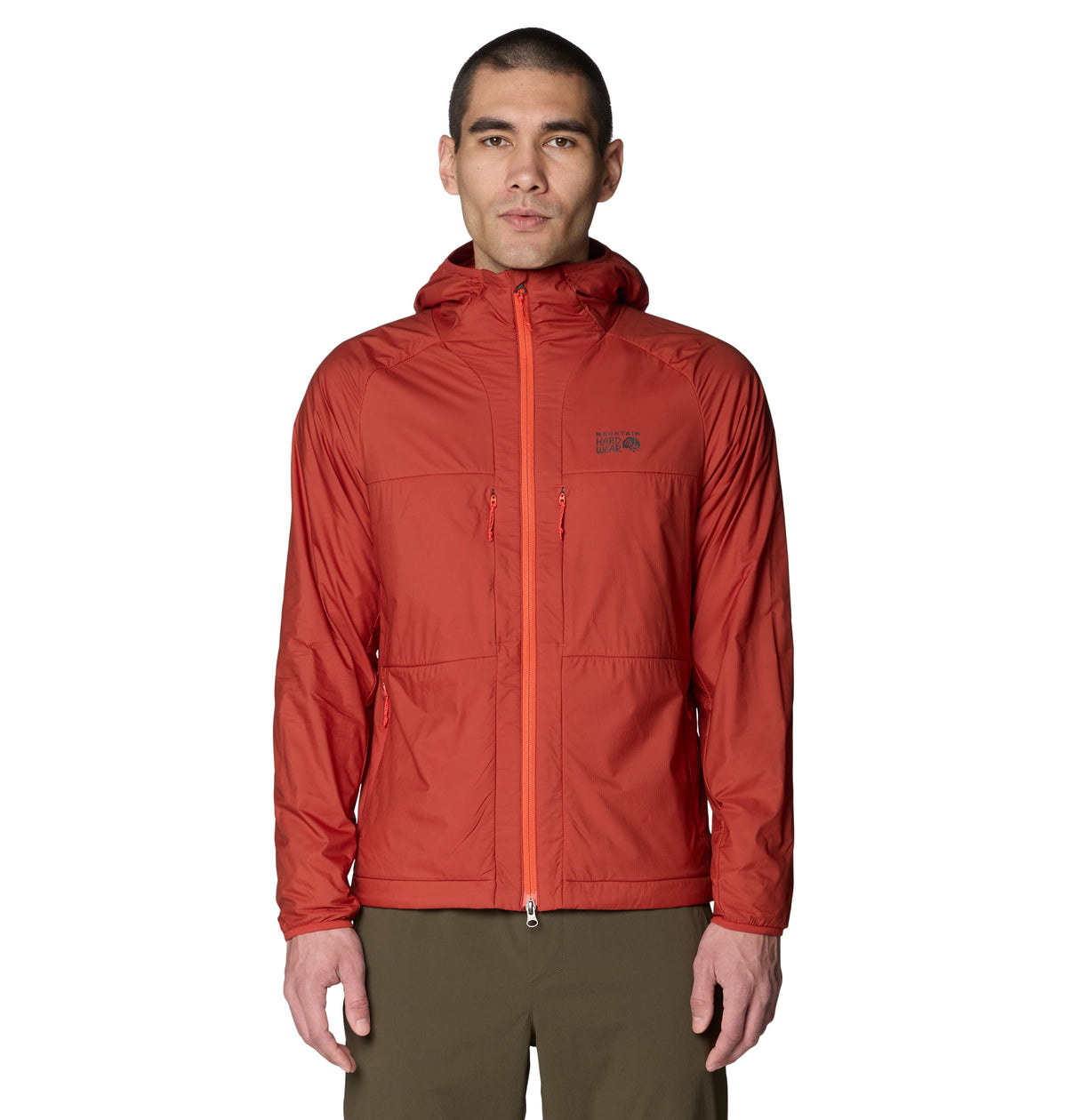 Mountain Hardwear Outerwear S / Mars Red Mountain Hardwear - Men's Kor AirShell™ Warm Hoody