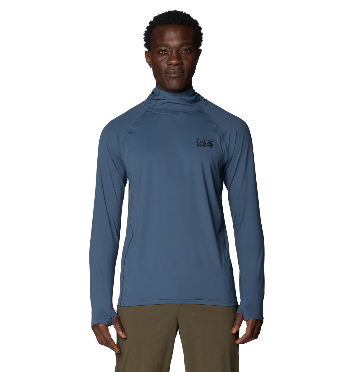 Mountain Hardwear T-Shirts S / Astral Blue Mountain Hardwear - Men's Crater Lake™ LS Hoody