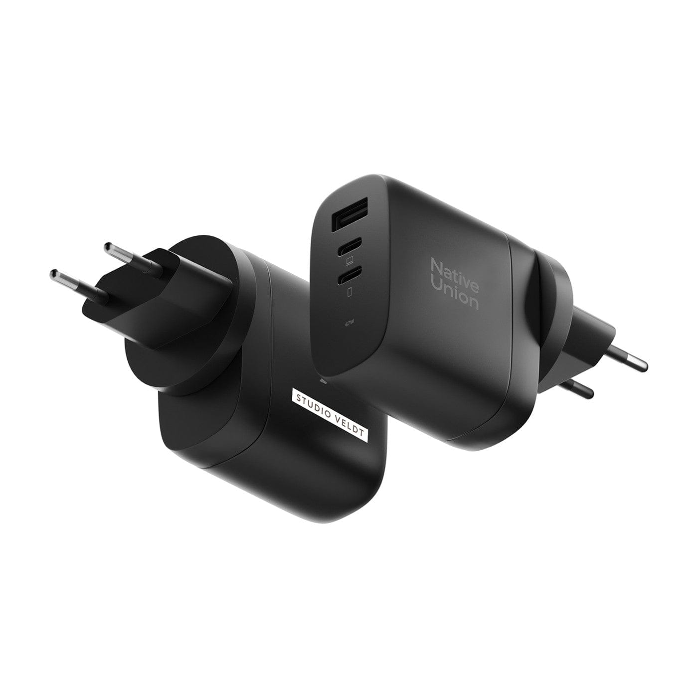 Native Union Electronics One Size / Black Native Union - International Fast GaN Charger PD 67W (3 ports)