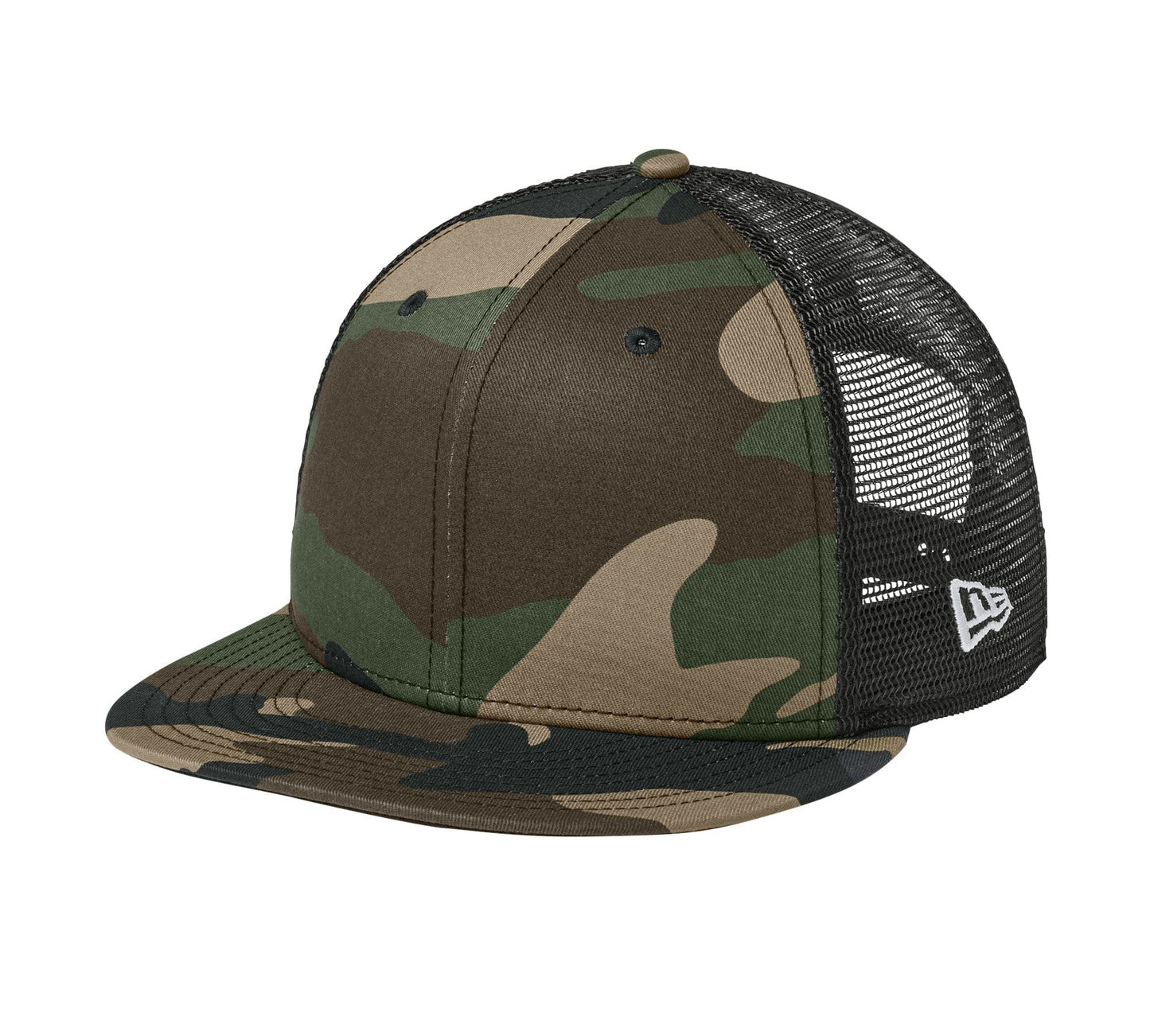 New Era Headwear One Size / Flag Camo/Black New Era - 9FIFTY Standard Fit Snapback Trucker Cap (Flag Logo)