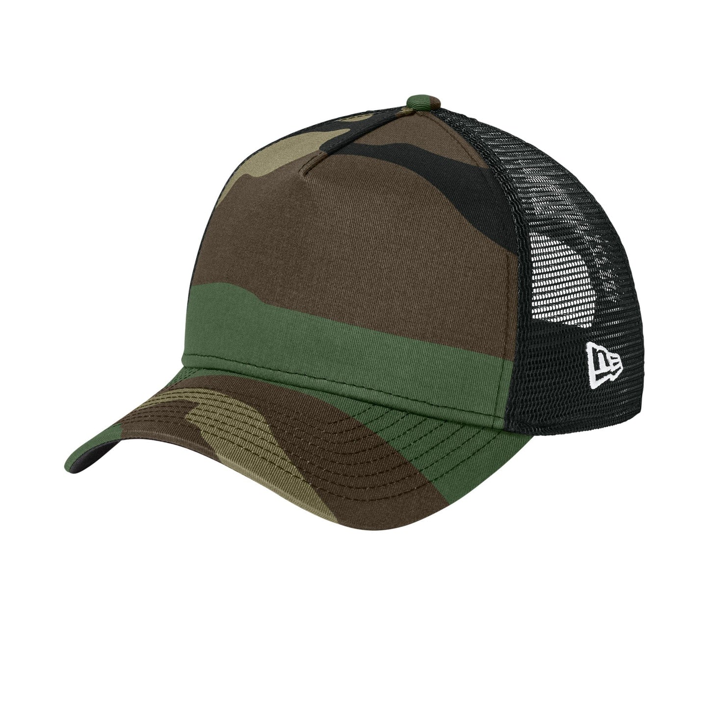 New Era Headwear One Size / Flag Camo/Black New Era - 9FORTY Snapback Trucker Cap (Flag Logo)