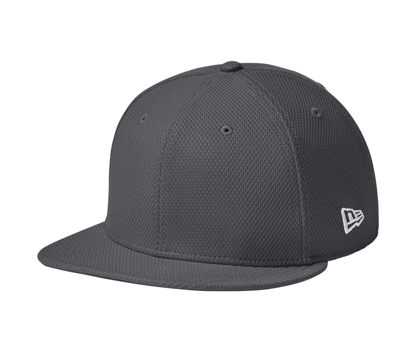 New Era Headwear One Size / Flag Graphite New Era - 9FIFTY Original Fit Diamond Era Flat Bill Snapback Cap (Flag Logo)