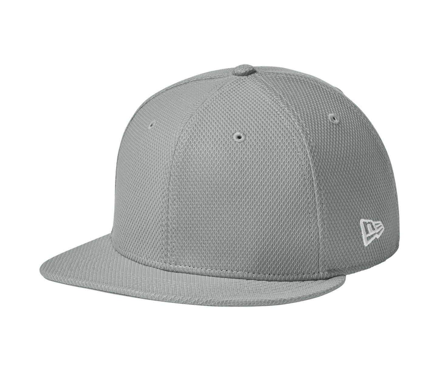 New Era Headwear One Size / Flag Grey New Era - 9FIFTY Original Fit Diamond Era Flat Bill Snapback Cap (Flag Logo)