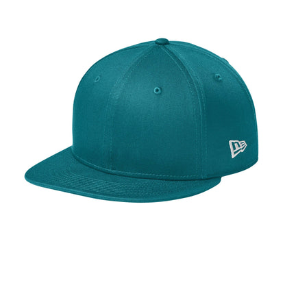 New Era Headwear One Size / Flag Shark Teal New Era - 9FIFTY Flat Bill Snapback Cap (Flag Logo)