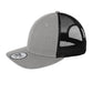 New Era Headwear One Size / Heather Grey/Black New Era - 9TWENTY Snapback Low Profile Trucker Cap