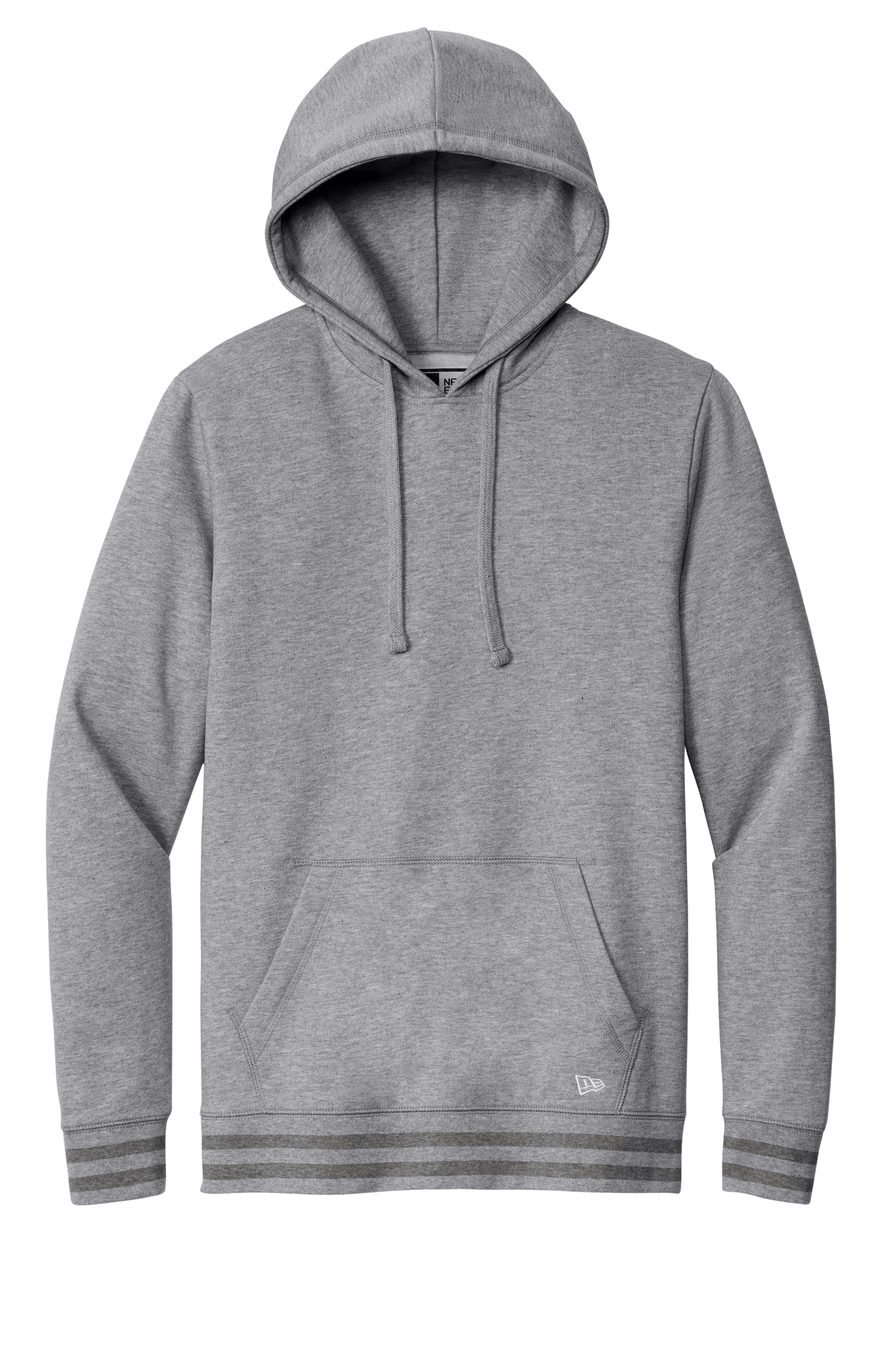 New Era - Men's Comeback Fleece Pullover Hoodie w/ Striped Hem