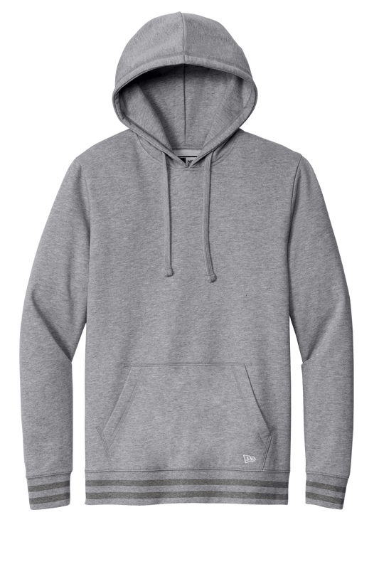 New Era - Men's Comeback Fleece Pullover Hoodie w/ Striped Hem