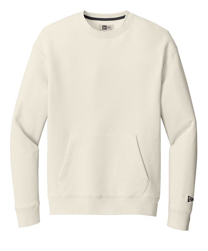 New Era Sweatshirts XS / Soft Beige New Era - Men's Heritage Fleece Pocket Crew