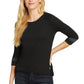 New Era T-Shirts New Era - Women's Tri-Blend 3/4-Sleeve Tee