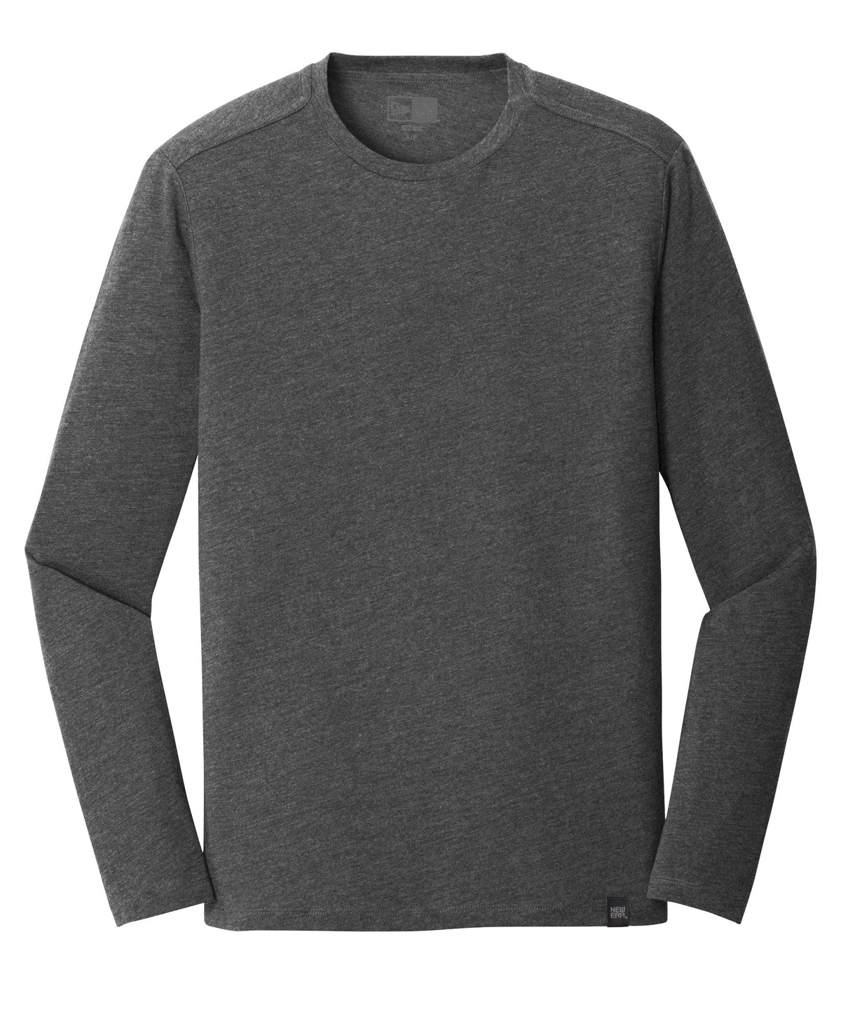 New Era T-Shirts XS / Black Heather New Era - Men's Heritage Blend Long Sleeve Crew Tee