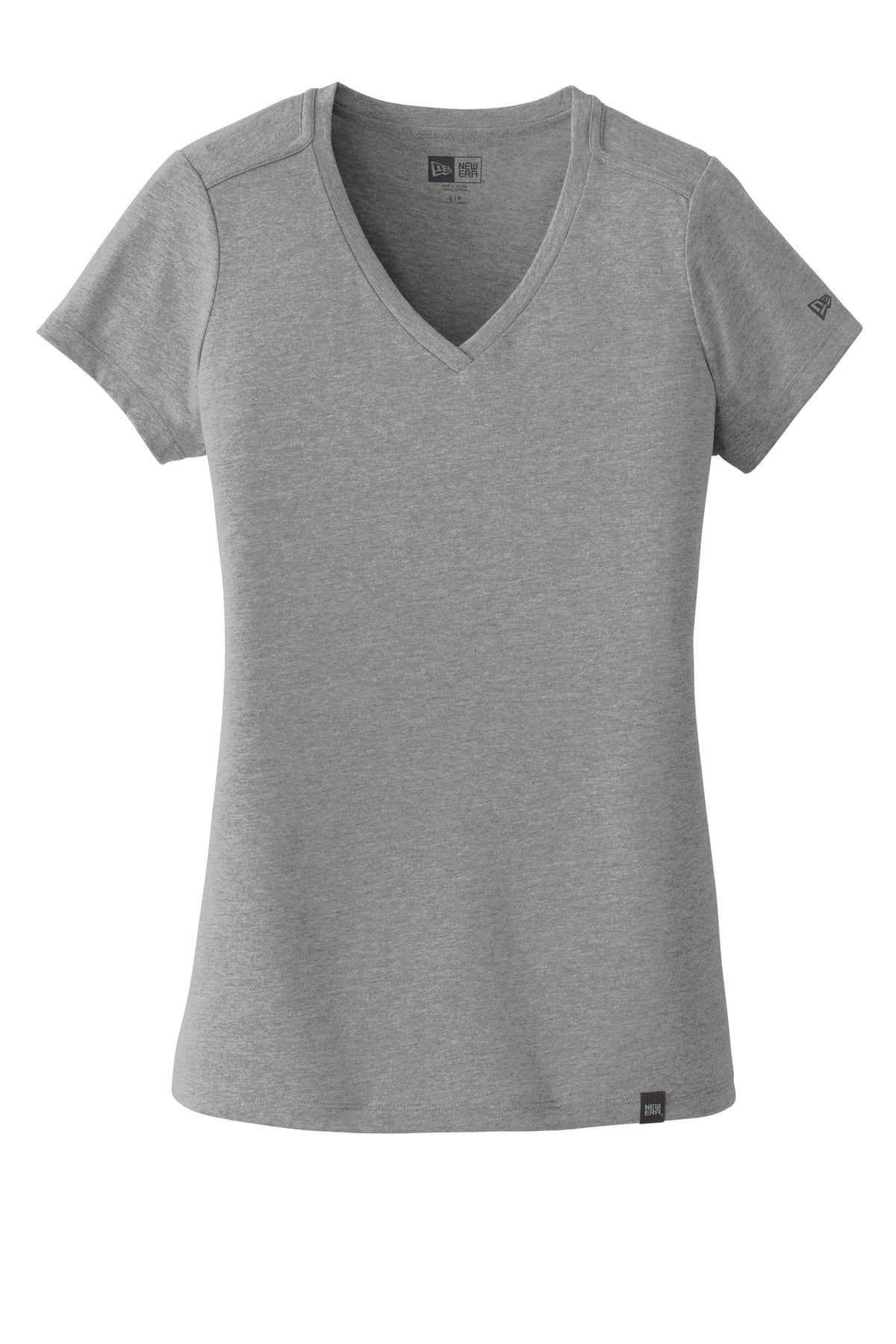 New Era T-Shirts XS / Shadow Grey Heather New Era - Women's Heritage Blend V-Neck Tee
