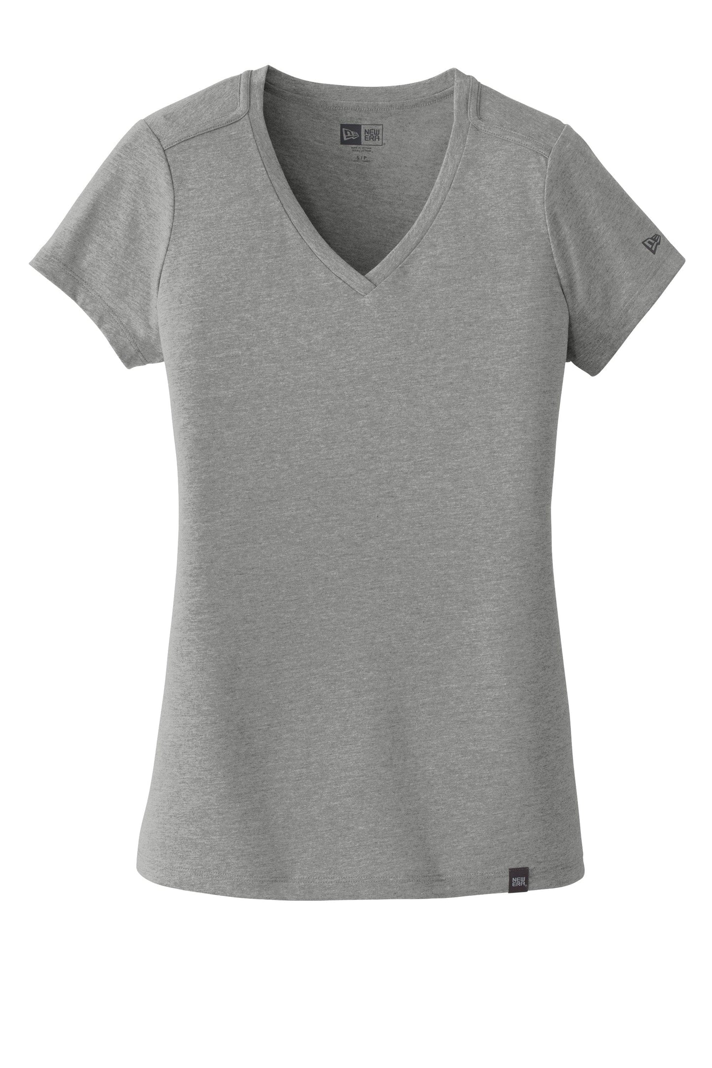 New Era T-Shirts XS / Shadow Grey Heather New Era - Women's Heritage Blend V-Neck Tee