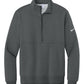 Nike - Men's Club Fleece Heathered Sleeve Swoosh 1/2-Zip