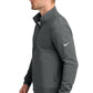 Nike Layering Nike - Men's Club Fleece Heathered Sleeve Swoosh 1/2-Zip