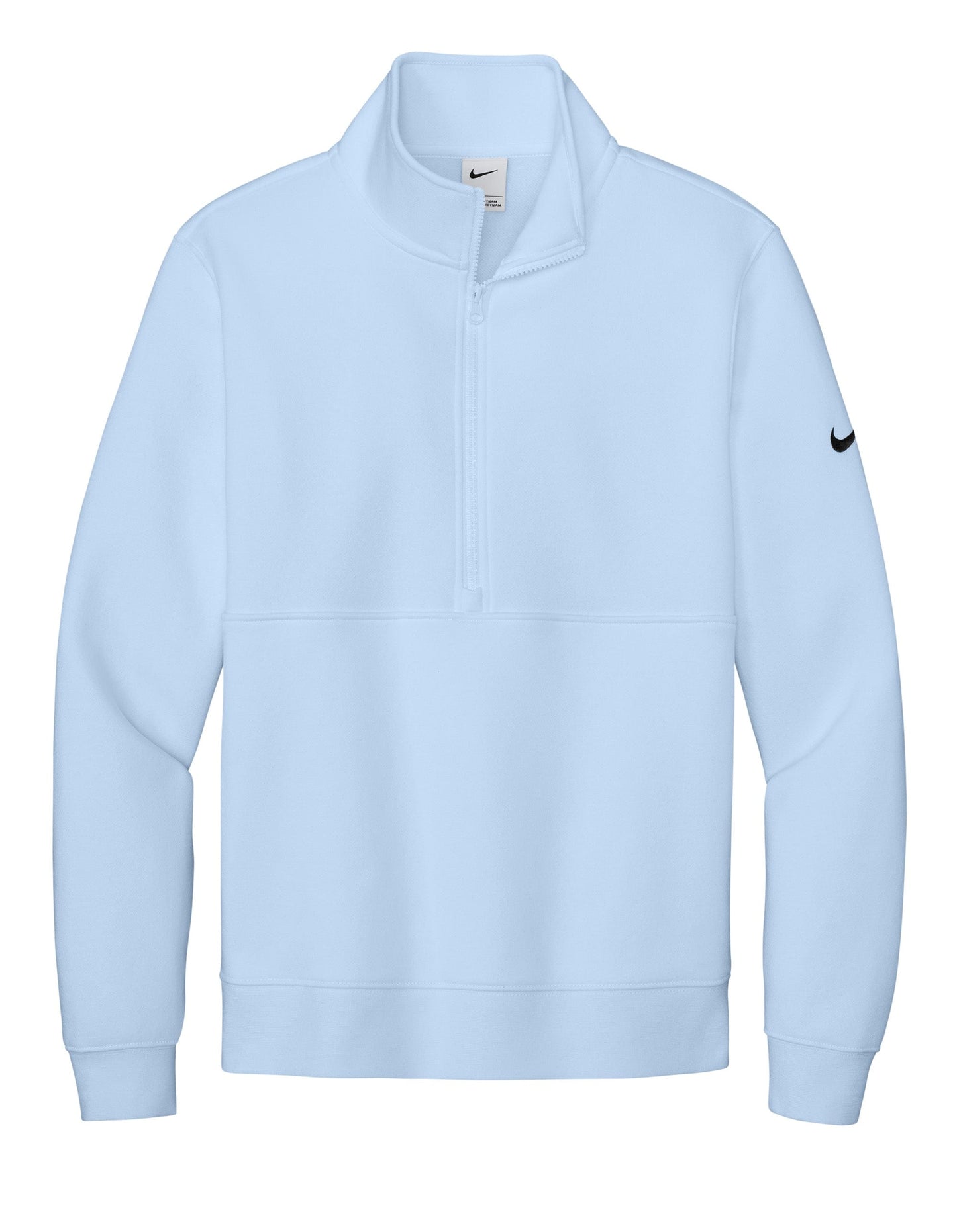 Nike Layering XS / Hydrogen Blue Nike - Men's Club Fleece Sleeve Swoosh 1/2-Zip