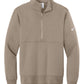 Nike Layering XS / Khaki Nike - Men's Club Fleece Sleeve Swoosh 1/2-Zip