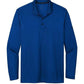 Nike Polos S / Gym Blue Nike - Men's Dri-FIT Micro Pique 2.0 Long Sleeve Polo