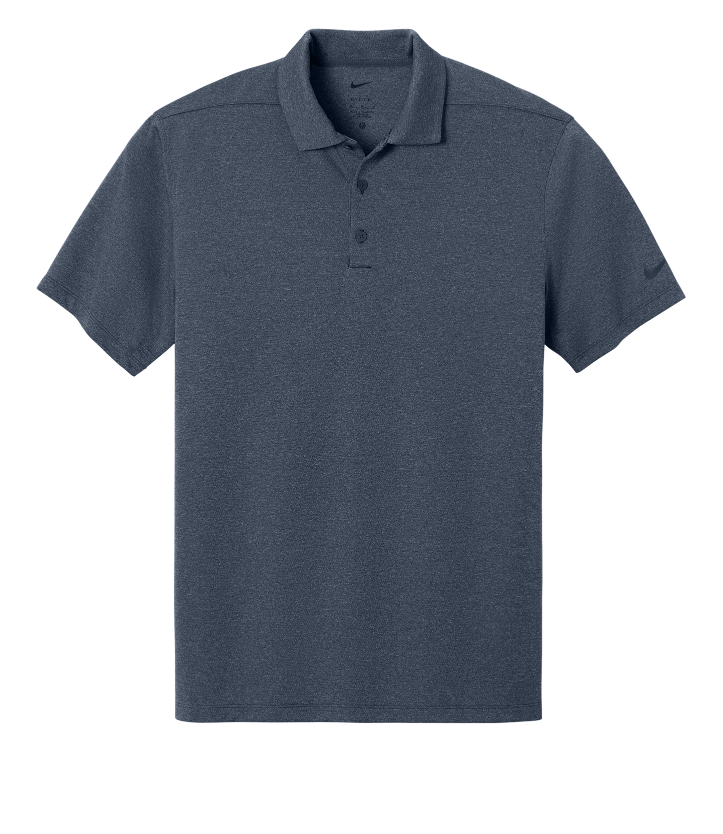 Nike Polos XS / Navy Heather Nike - Men's Dri-FIT Smooth Heather Polo