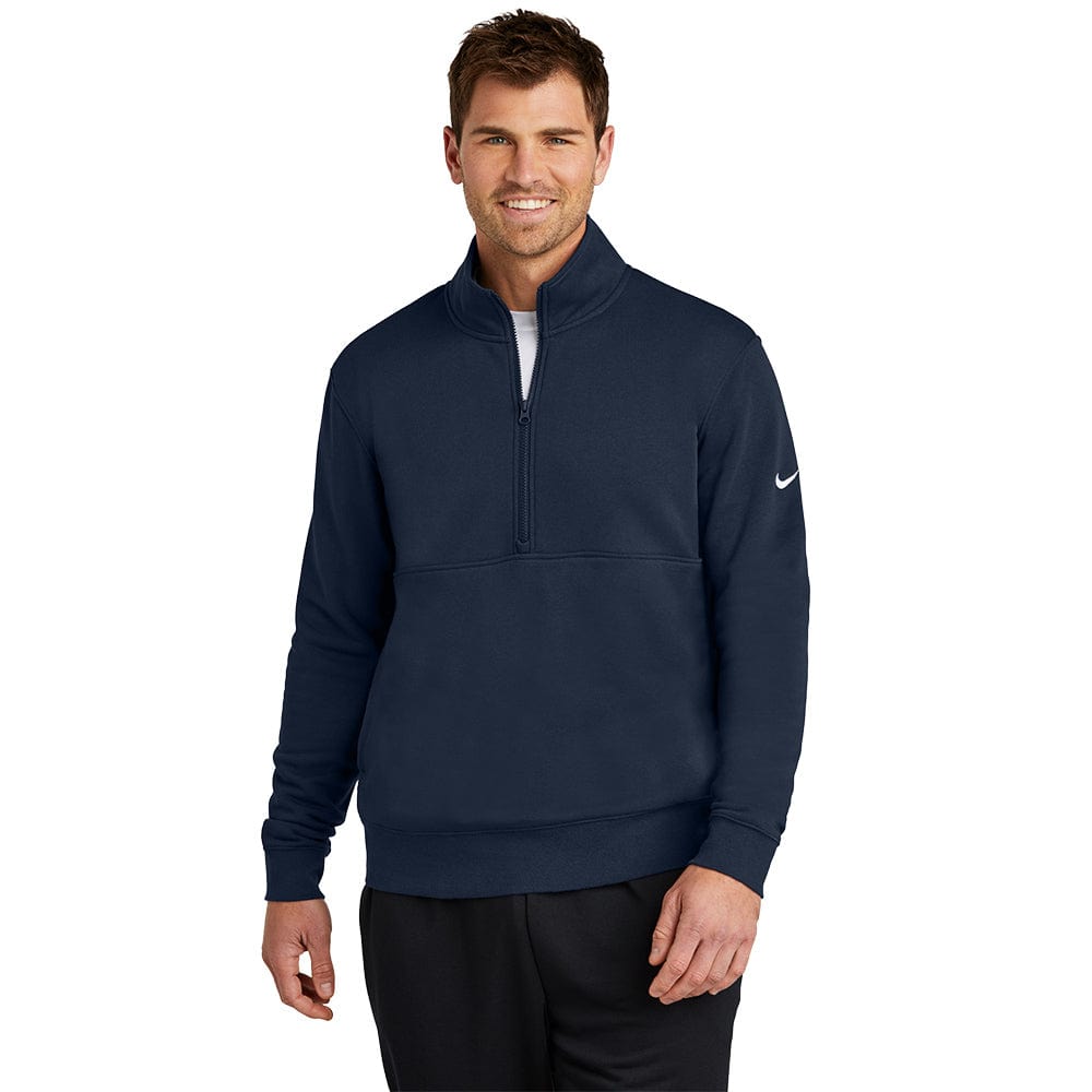 Nike Sweatshirts Nike - Men's Club Fleece Sleeve Swoosh 1/2-Zip