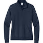 Nike Sweatshirts S / Midnight Navy Nike - Women's Club Fleece Sleeve Swoosh 1/2-Zip