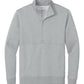 Nike - Men's Club Fleece Heathered Sleeve Swoosh 1/2-Zip