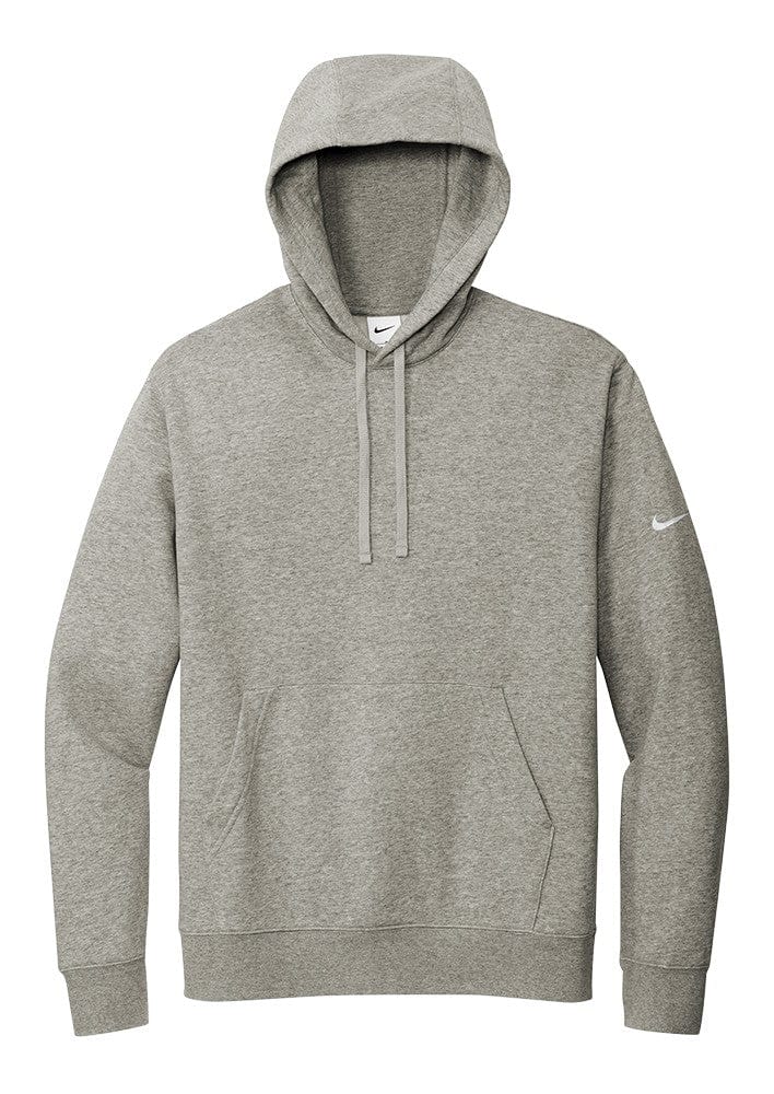 Nike - Men's Club Fleece Heathered Sleeve Swoosh Pullover Hoodie