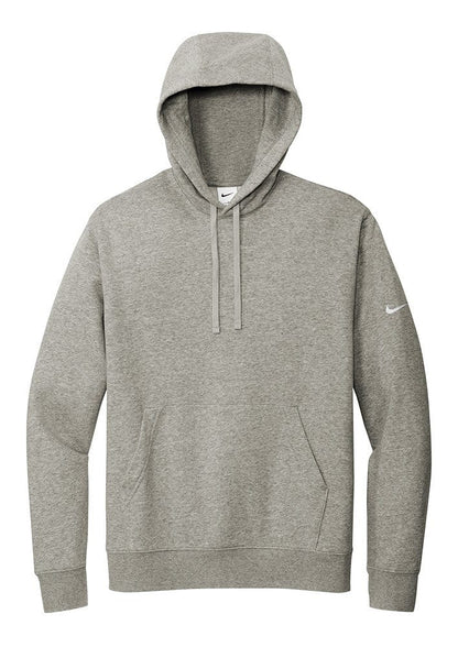 Nike - Men's Club Fleece Heathered Sleeve Swoosh Pullover Hoodie