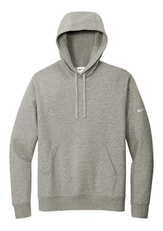 Nike - Men's Club Fleece Heathered Sleeve Swoosh Pullover Hoodie