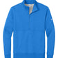 Nike - Men's Club Fleece Heathered Sleeve Swoosh 1/2-Zip