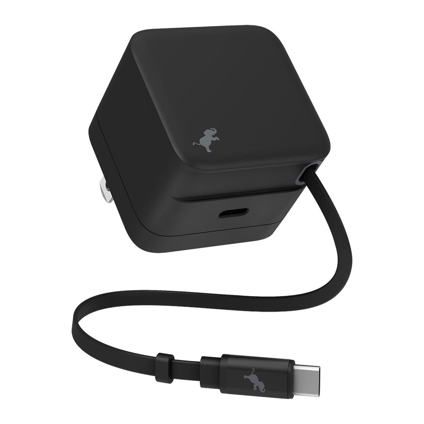 Nimble Electronics One Size / Black Nimble - Wally Stretch 35 Wall Charger with Retractable Cable
