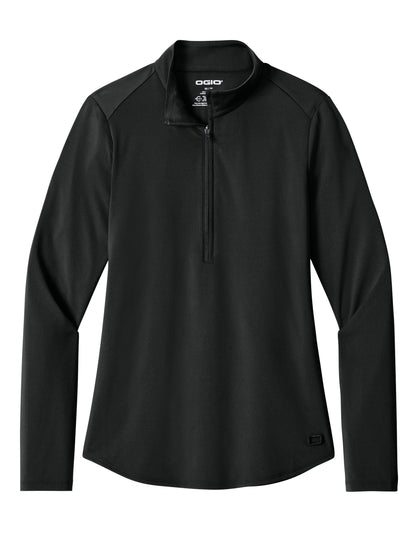 OGIO Layering XS / Blacktop OGIO - Women's Regain 1/2-Zip
