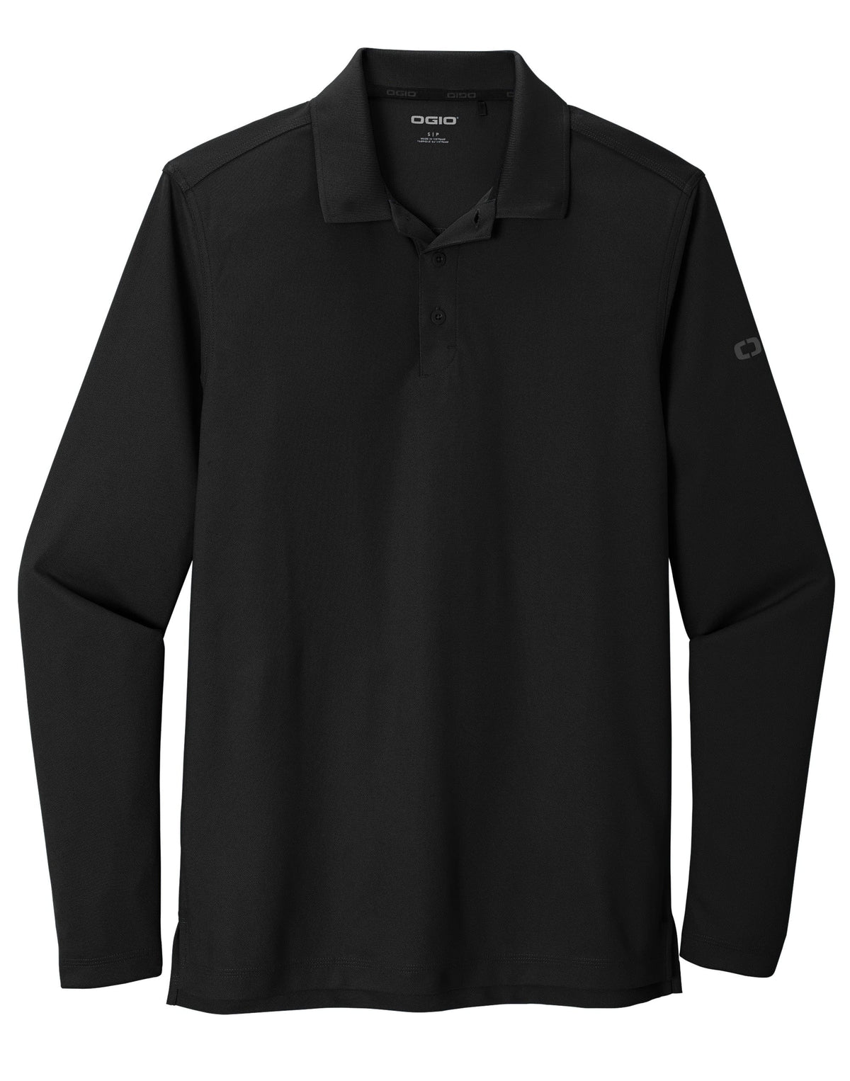 OGIO Polos XS / Blacktop OGIO - Men's Caliber 2.0 Long Sleeve Polo
