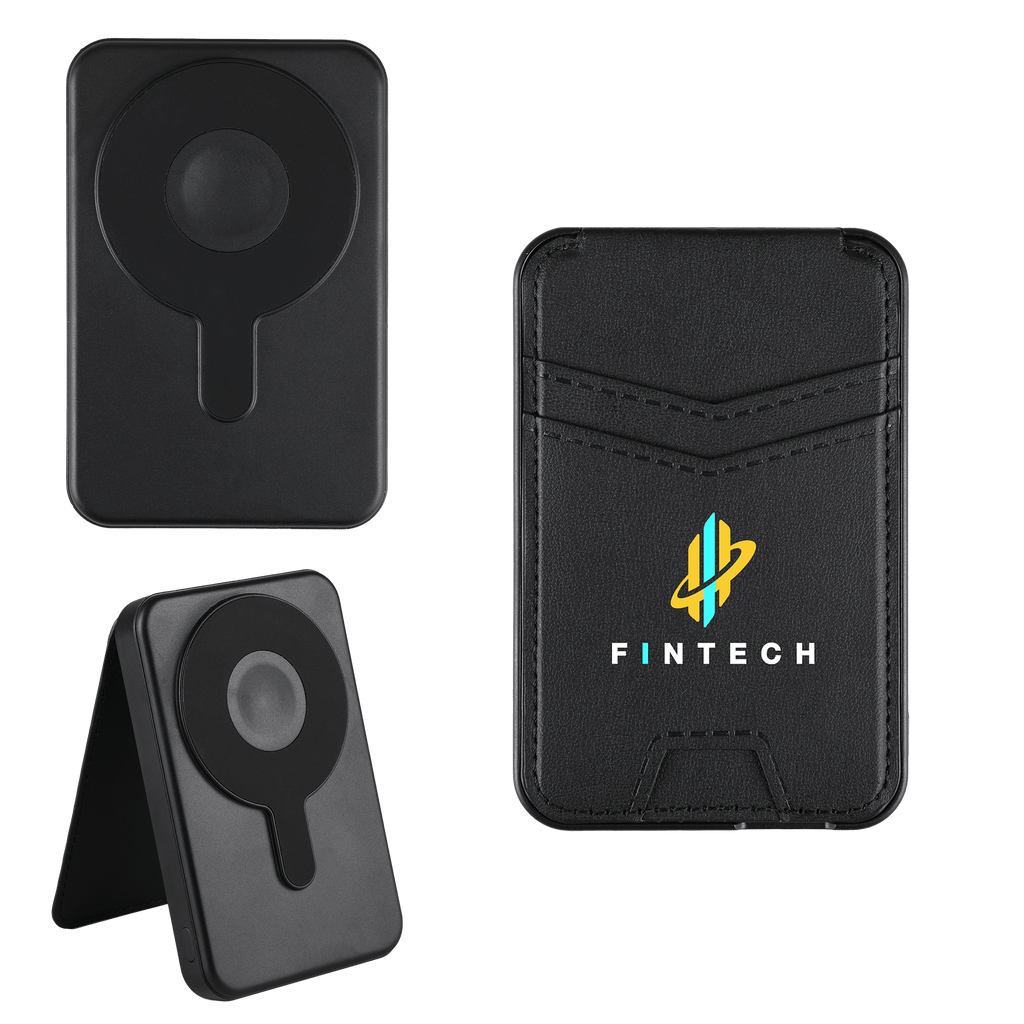 Origaudio - Powr2 Magnetic Power Bank & Wallet Stand
