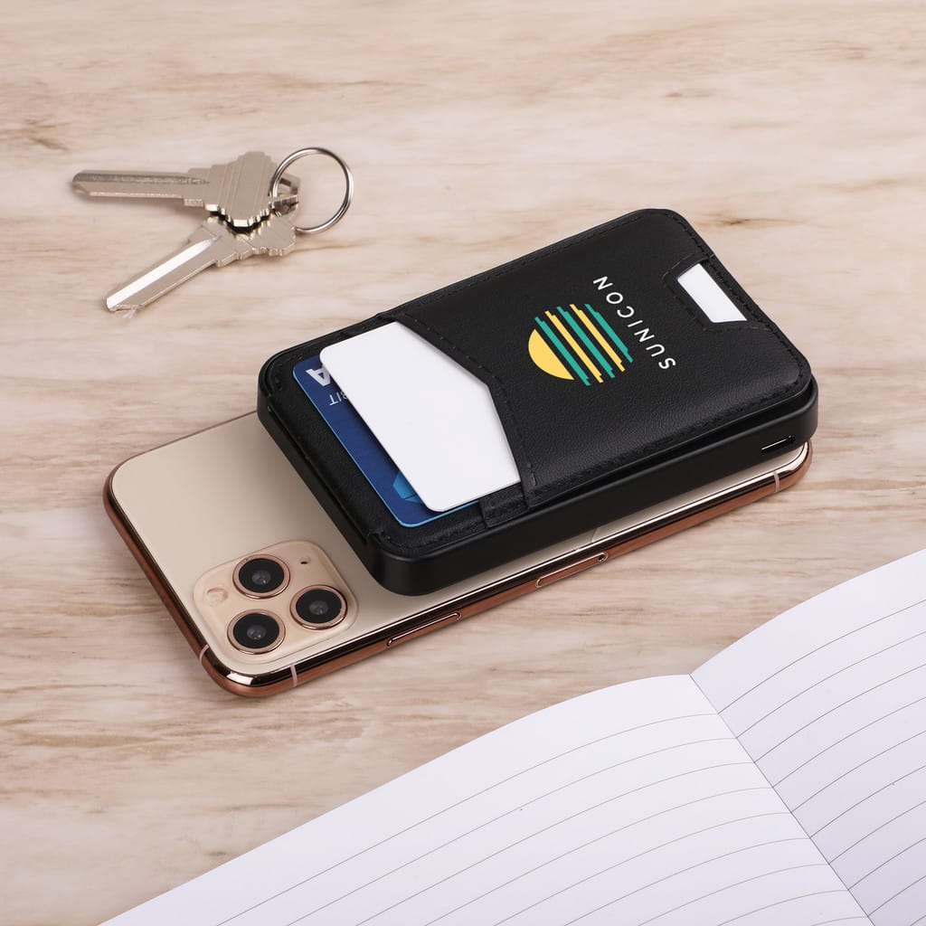 Origaudio - Powr2 Magnetic Power Bank & Wallet Stand