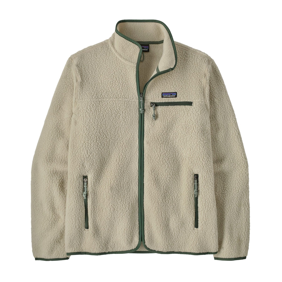 Patagonia Fleece XS / Pelican w/Canopy Green Patagonia - Men's Retro Pile Jacket