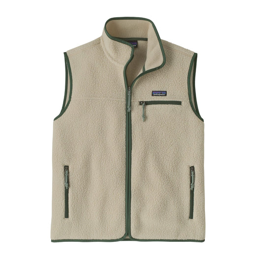 Patagonia Fleece XS / Pelican w/Canopy Green Patagonia - Men's Retro Pile Vest