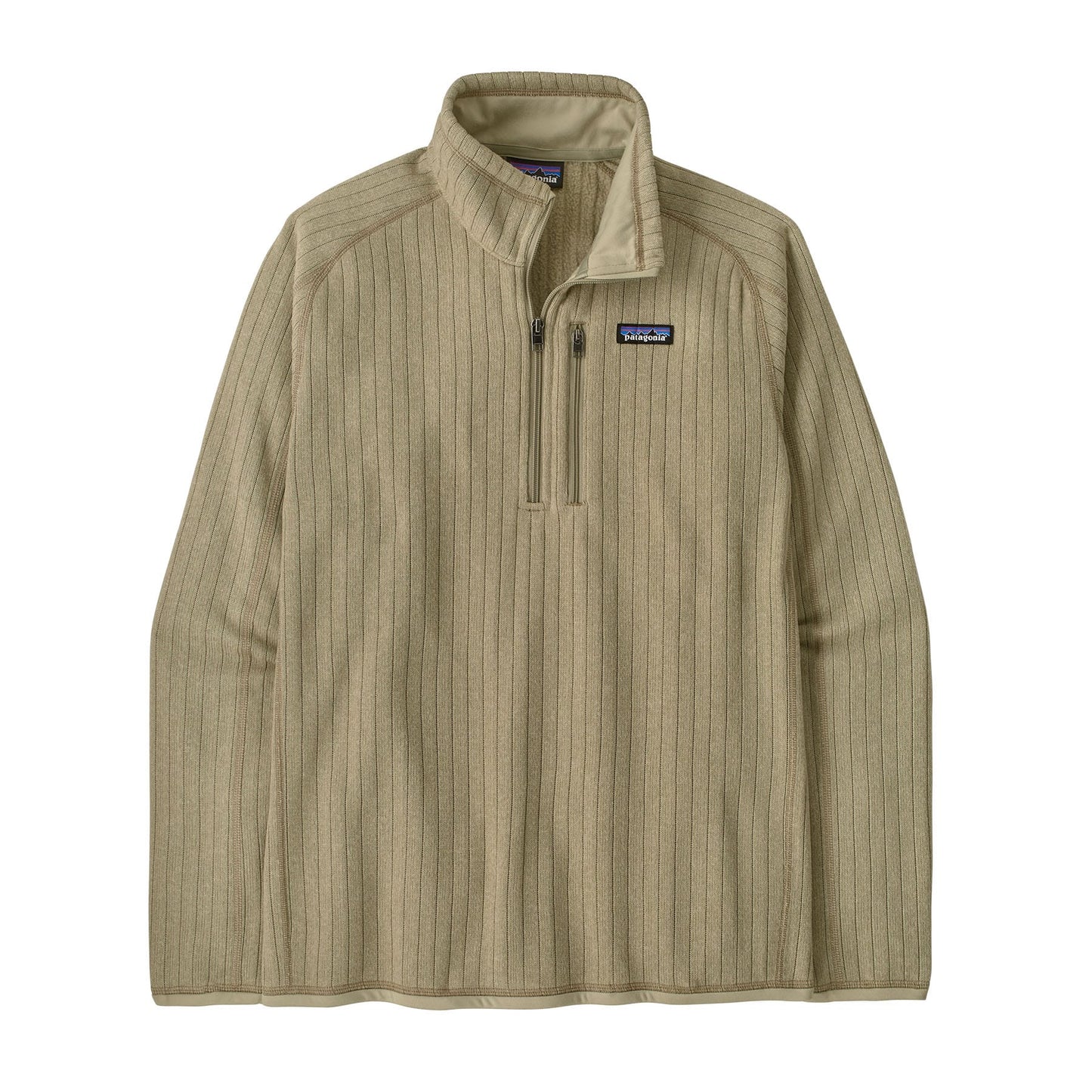 Patagonia Fleece XS / Weathered Stone Rib Knit Patagonia - Men's Better Sweater® 1/4-Zip Fleece