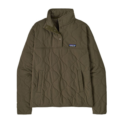 Patagonia Outerwear XS / Basin Green Patagonia - Women's Daily Quilted Snap-T Pullover