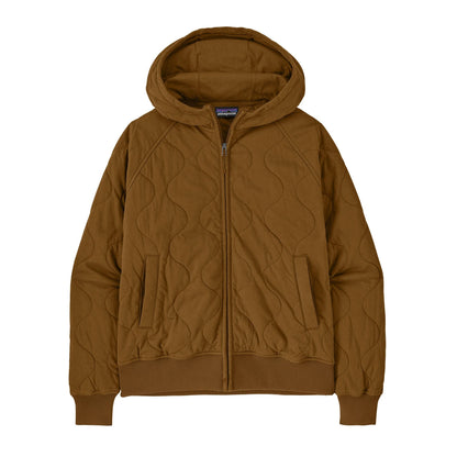 Patagonia Outerwear XS / Wolf Brown Patagonia - Women's Daily Quilted Hoody