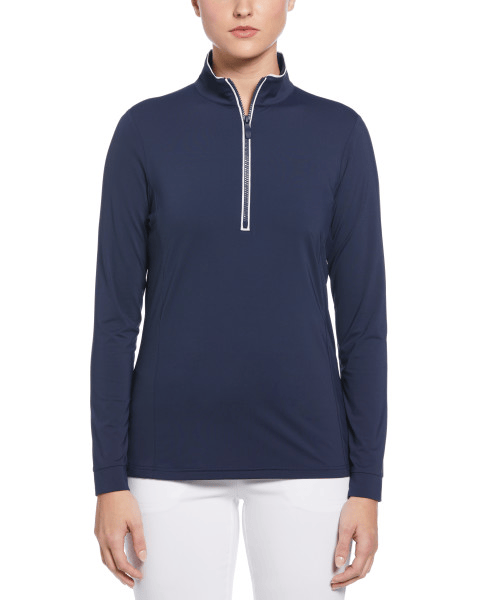 Penguin Layering S / Black Iris Penguin - Women's Veronica 1/4-Zip Pullover