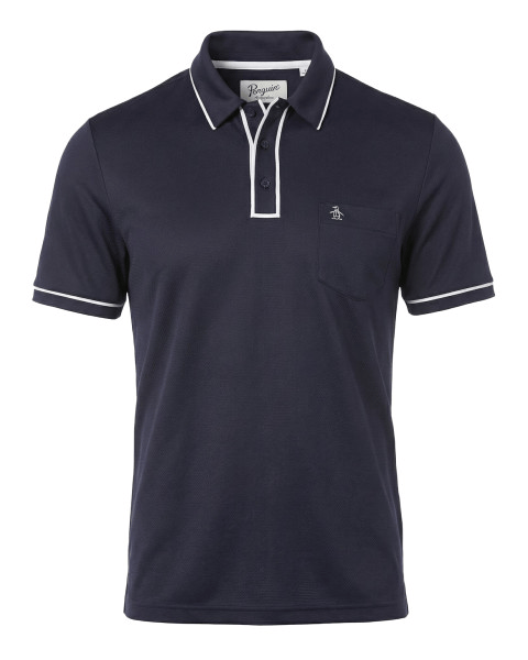 Penguin Polos S / Black Iris Penguin - Men's Technical Earl Polo