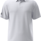 Penguin Polos S / Bright White Penguin - Men's Retro Geo Polo